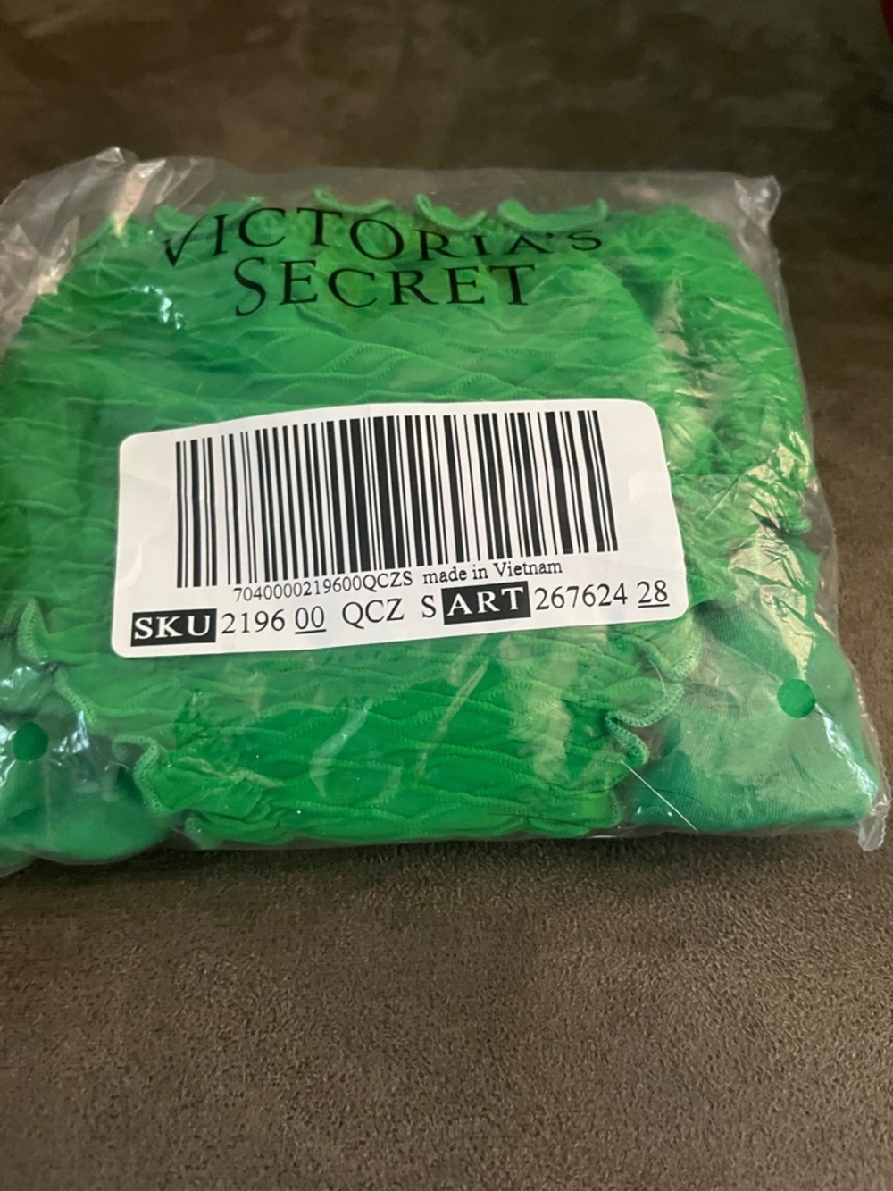 Green Ruffle Bikini Bottom - Picture 5 of 5